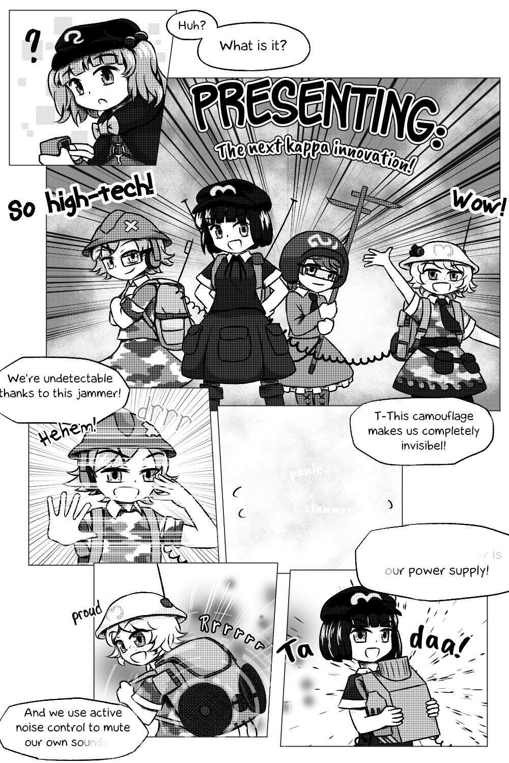 Read Touhou - Kappa-Squad Manga Online