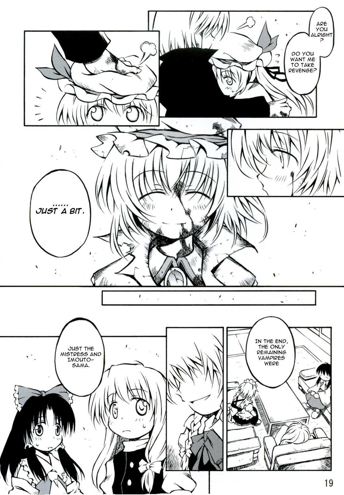 Read Touhou - Onegai Remilia (Doujinshi) Manga Online