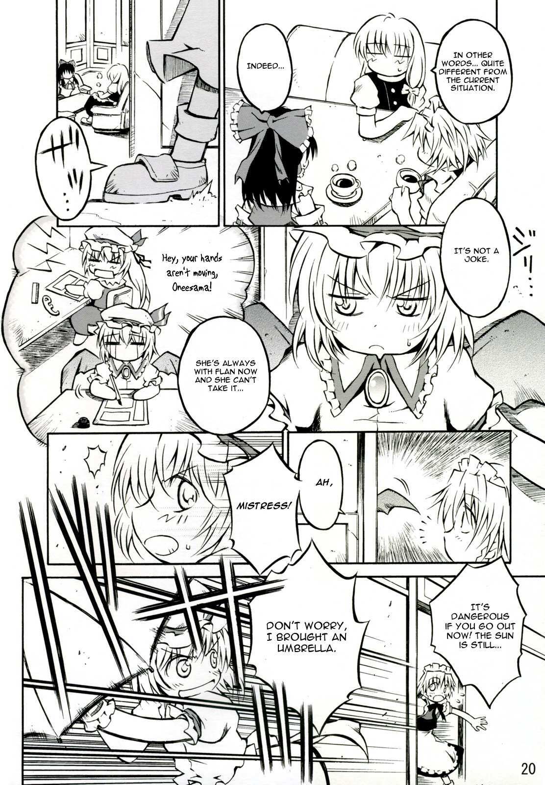 Read Touhou - Onegai Remilia (Doujinshi) Manga Online