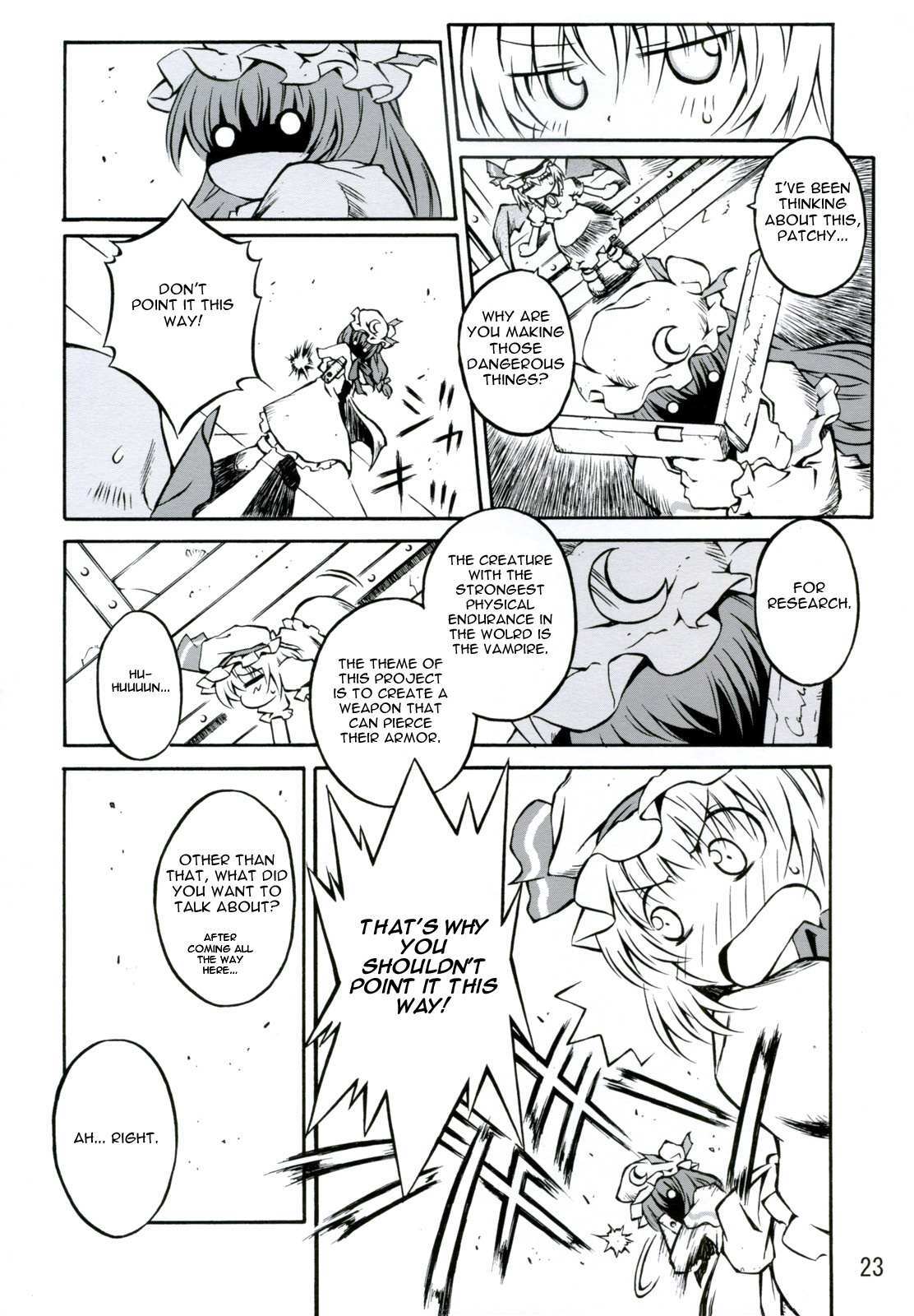 Read Touhou - Onegai Remilia (Doujinshi) Manga Online