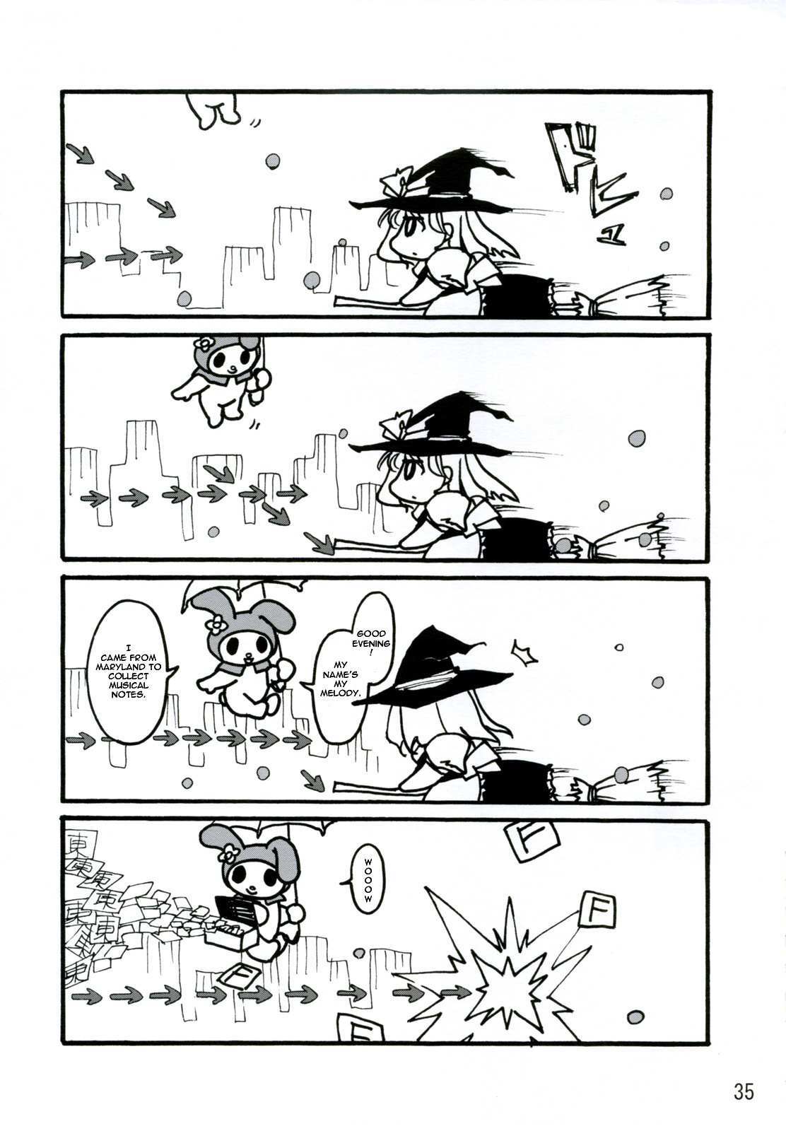 Read Touhou - Onegai Remilia (Doujinshi) Manga Online