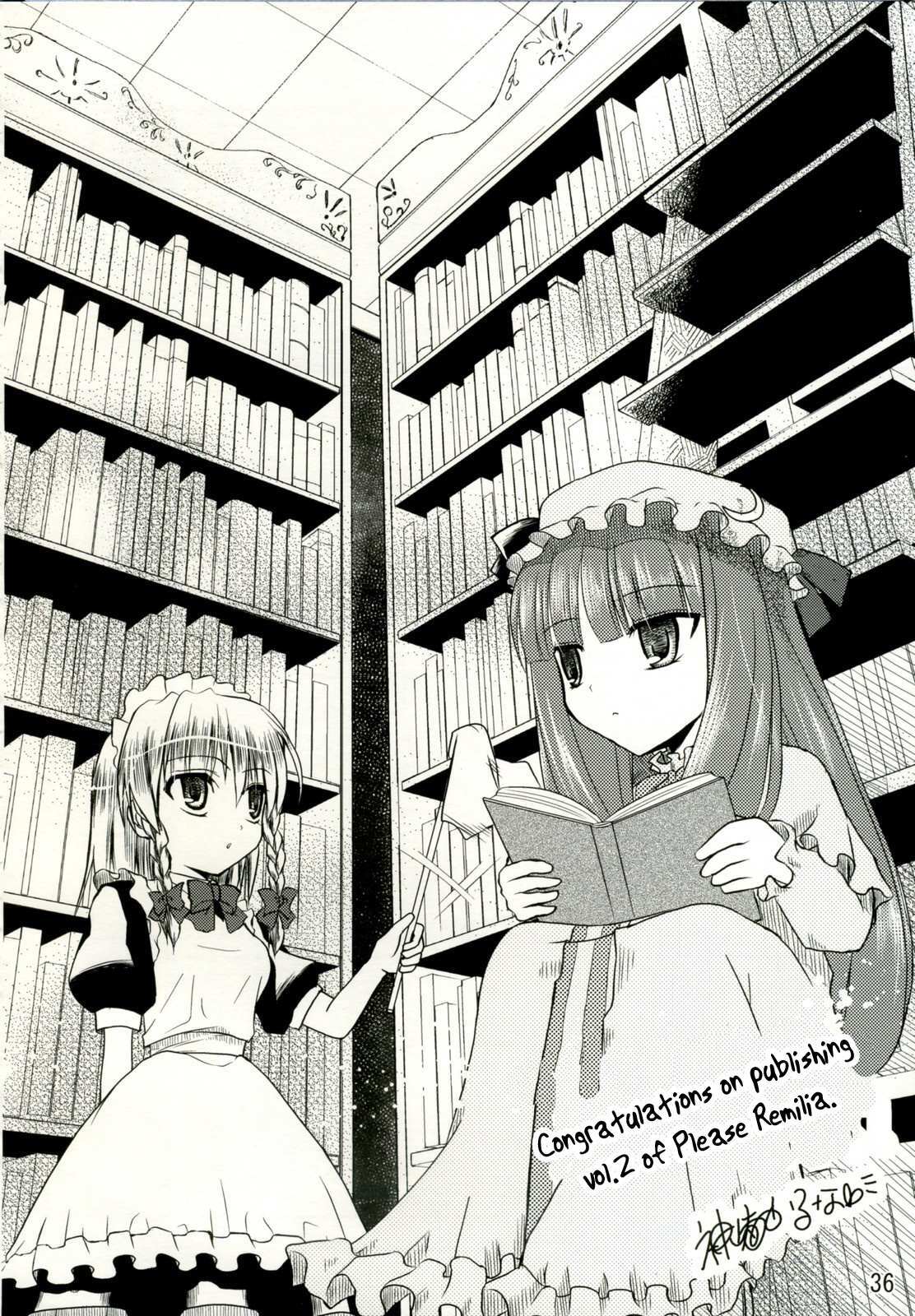 Read Touhou - Onegai Remilia (Doujinshi) Manga Online