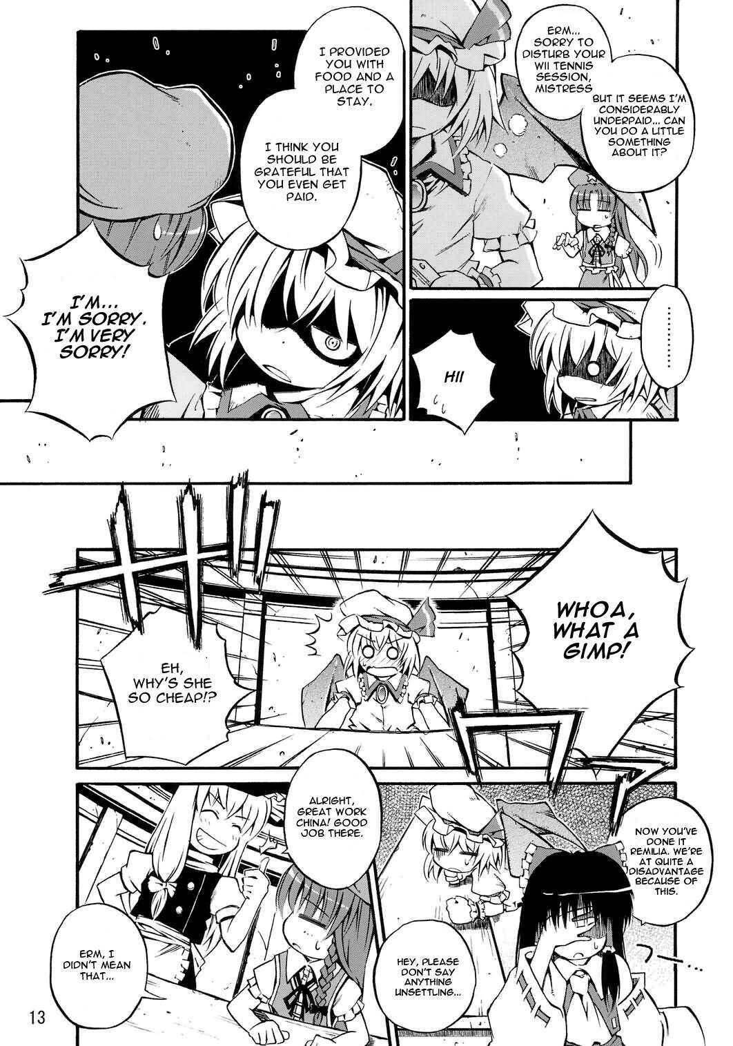 Read Touhou - Onegai Remilia (Doujinshi) Manga Online