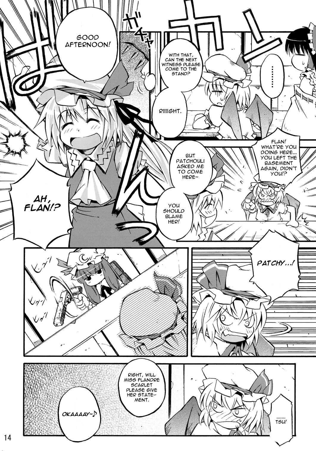 Read Touhou - Onegai Remilia (Doujinshi) Manga Online