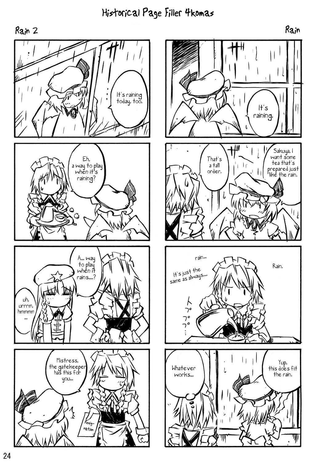Read Touhou - Onegai Remilia (Doujinshi) Manga Online