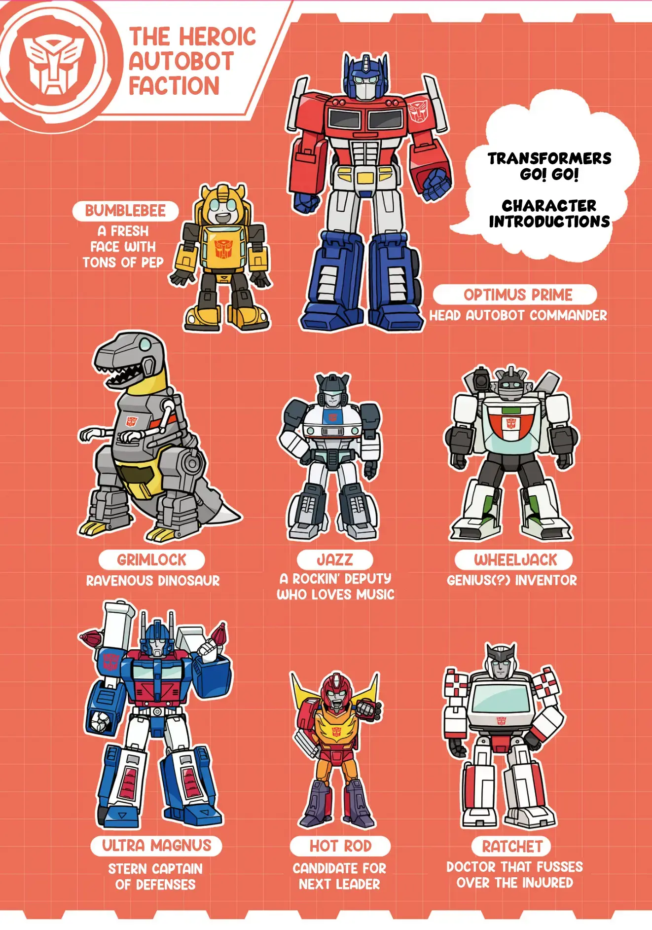 Read Transformers- Go! Go! Manga Online