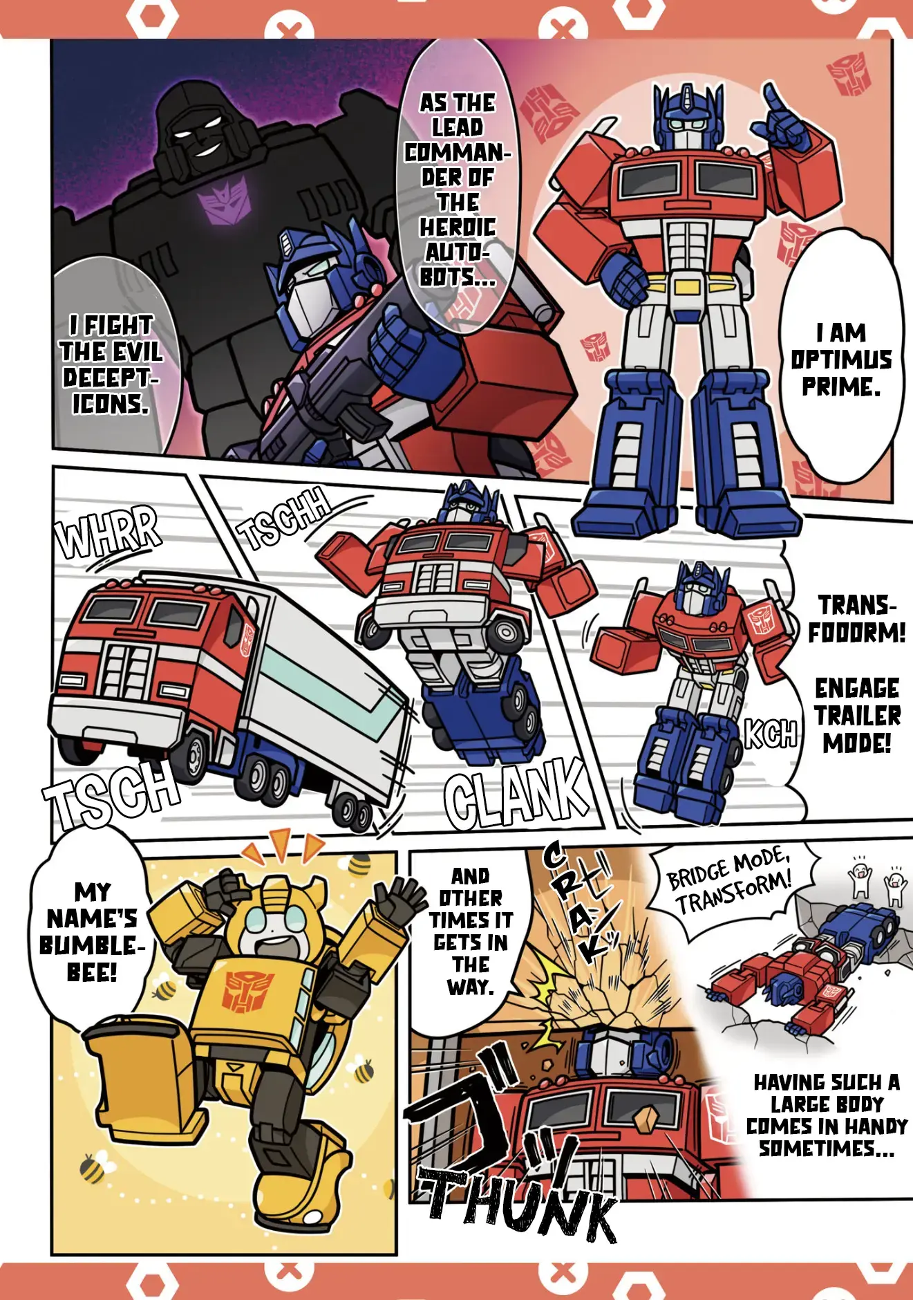 Read Transformers- Go! Go! Manga Online