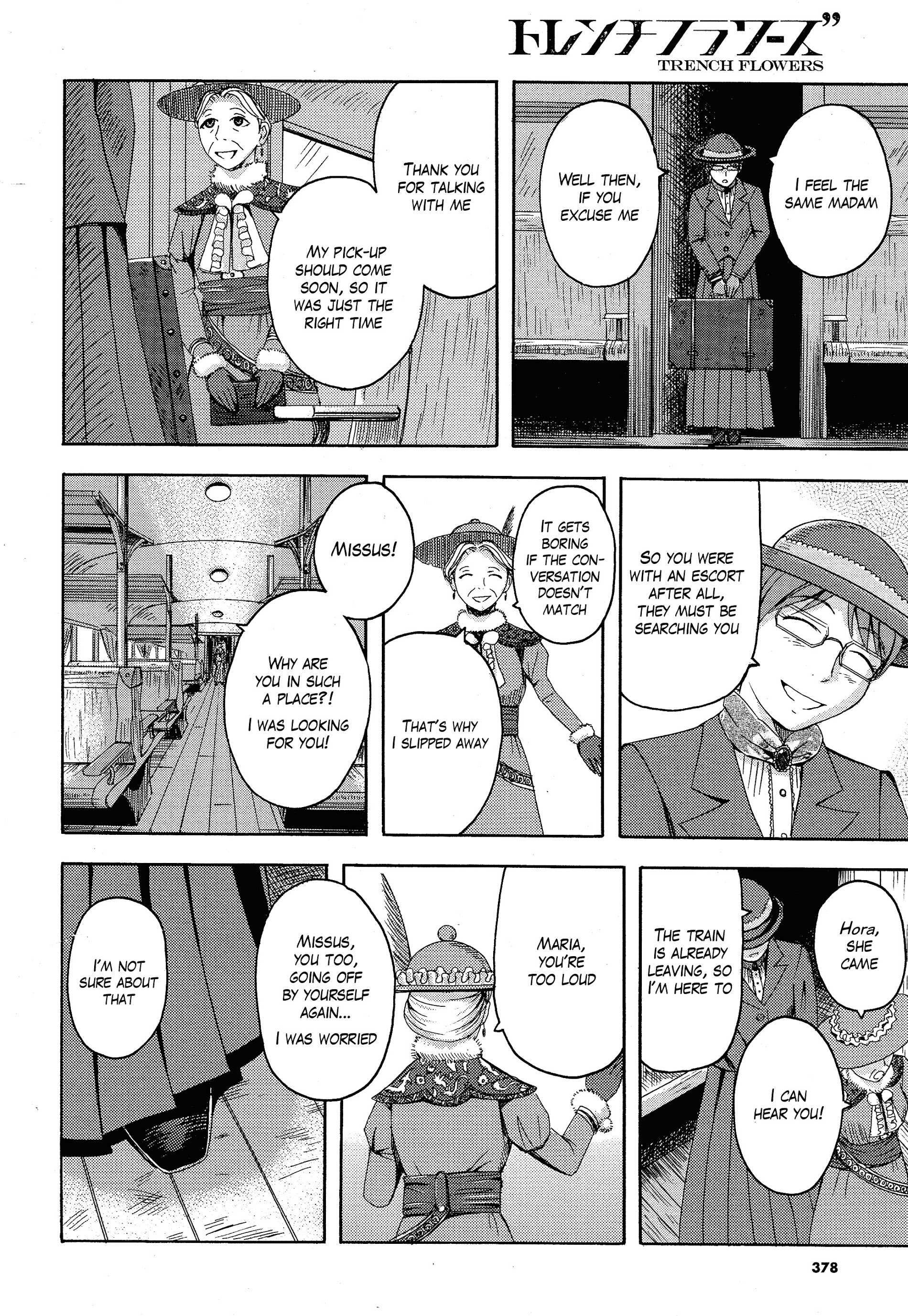 Read Trench Flowers Manga Online