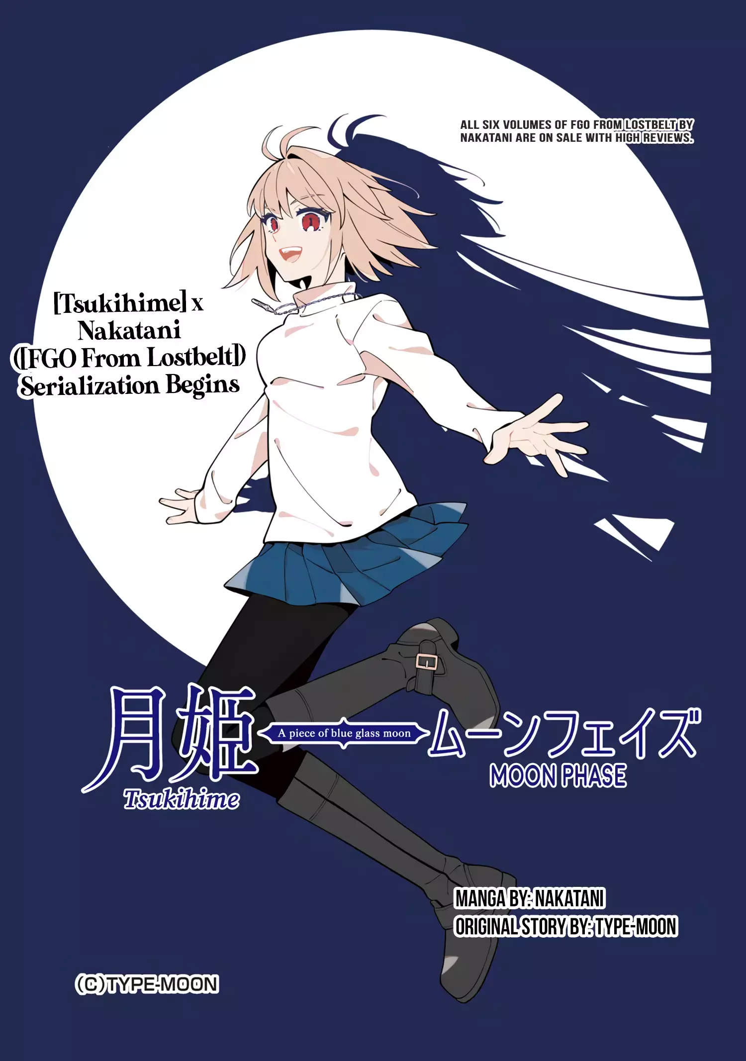 Read Tsukihime- A Piece of Blue Glass Moon - Moon Phase Manga Online