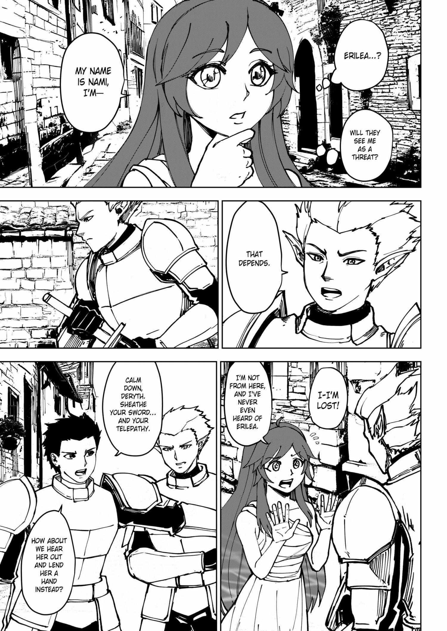 Read Umidachi- Nami’s Adventure in Arcadia Manga Online