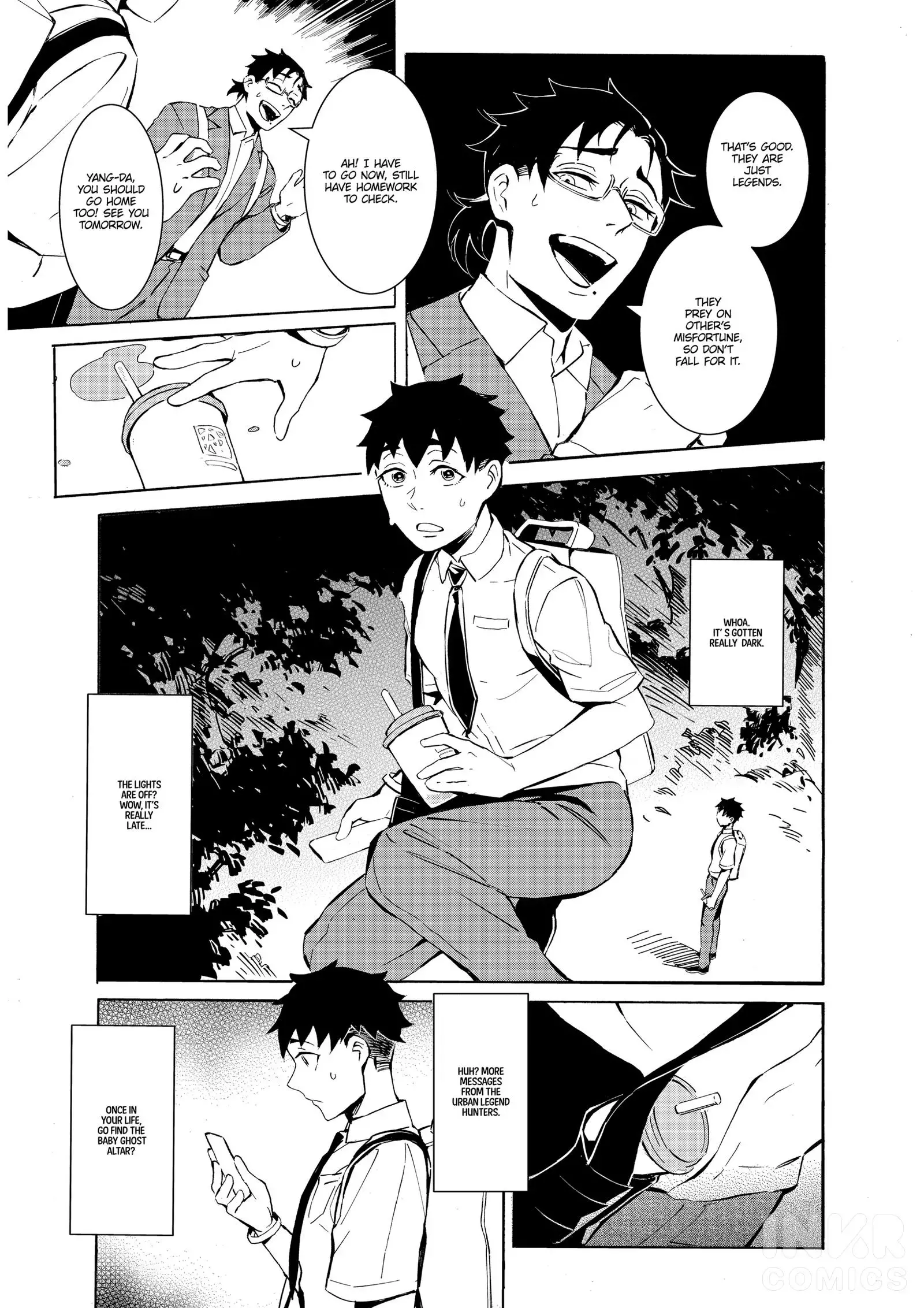 Read Urban Legend Hunters - The Baby Ghost- Manga Online