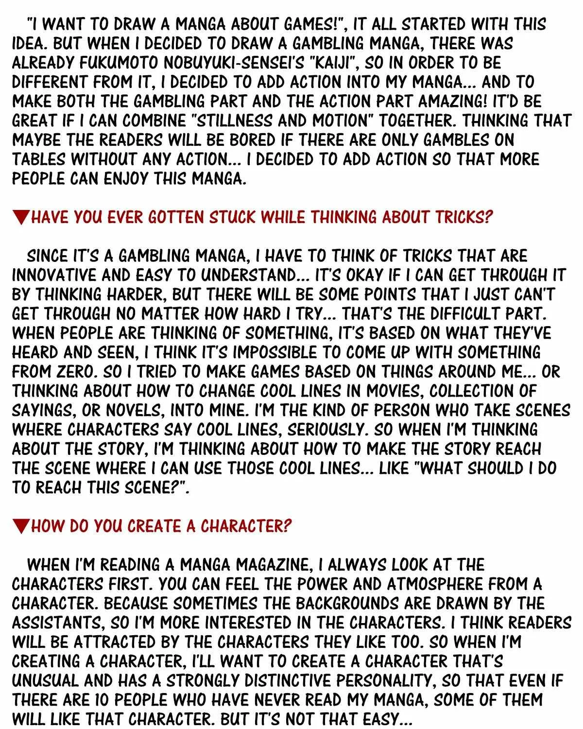 Read Usogui Manga Online