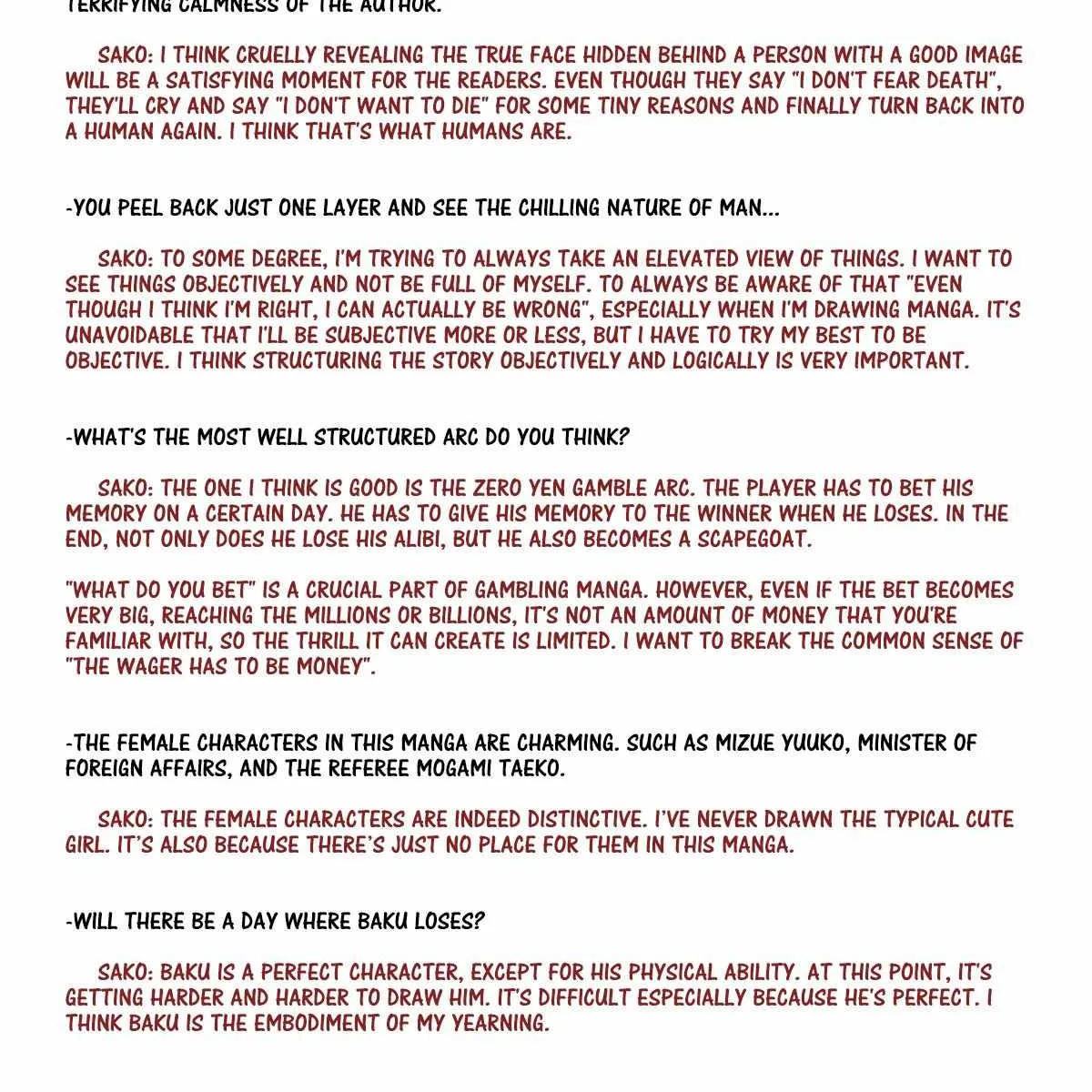 Read Usogui Manga Online