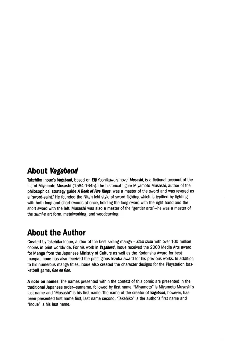 Read Vagabond Manga Online