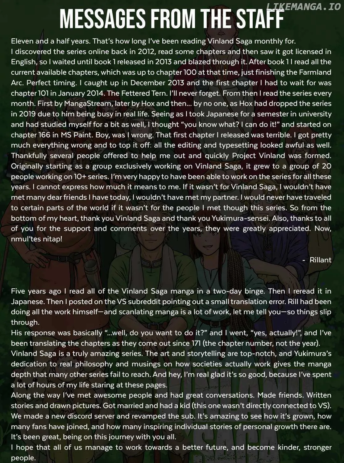 Read Vinland Saga Manga Online