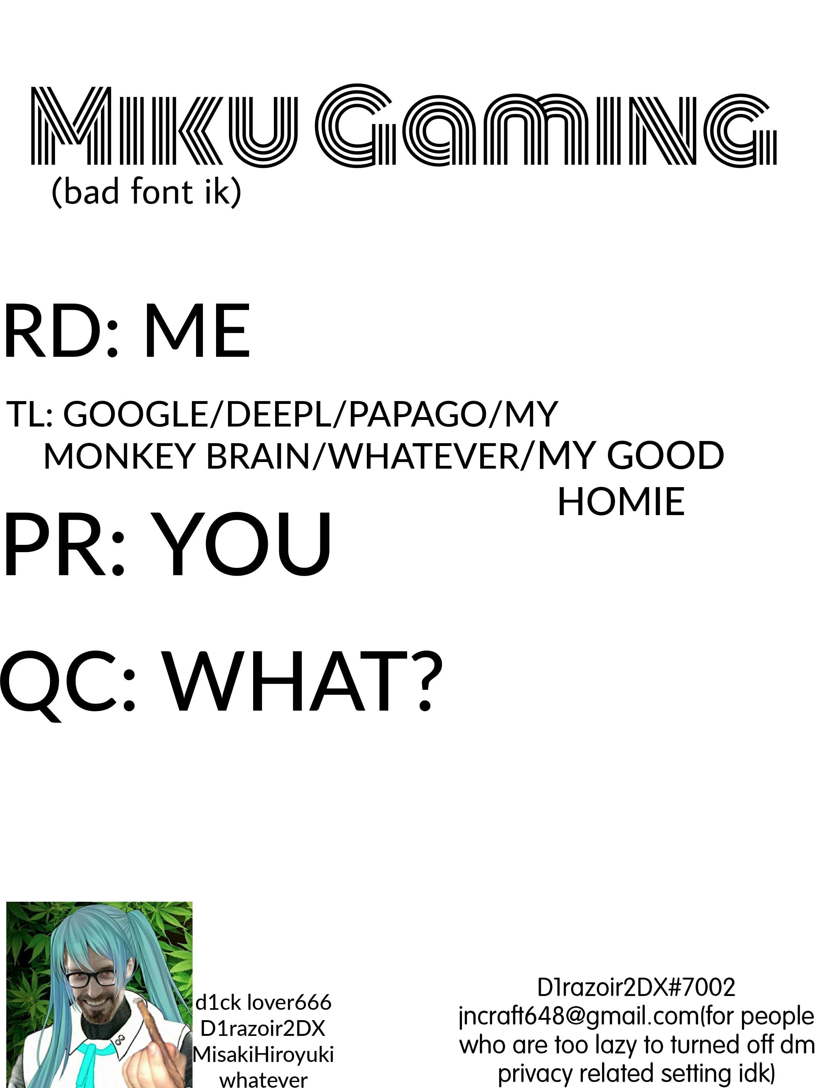 Read Vocaloid - Hatsune Miku 1 Panel (Doujinshi) Manga Online