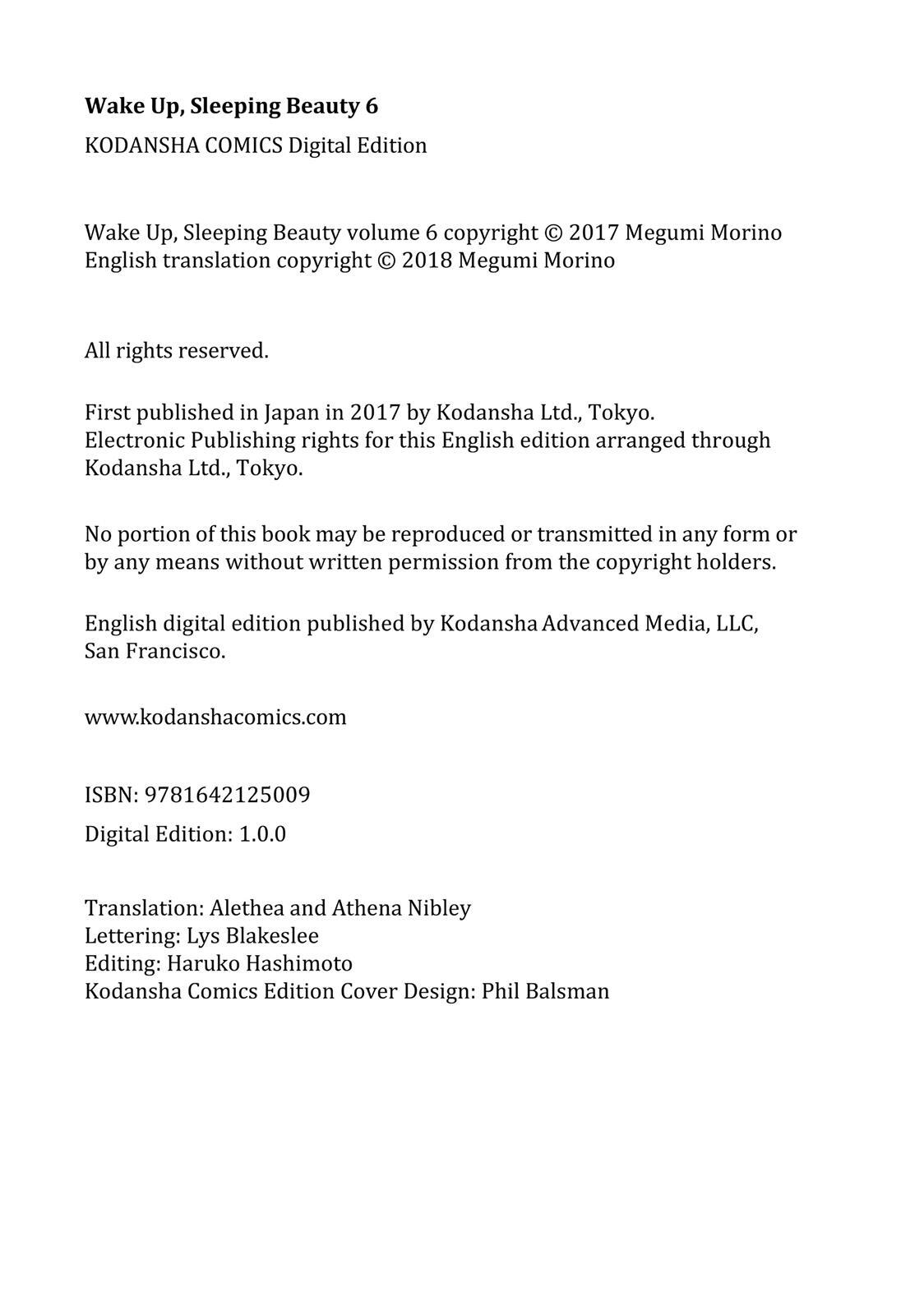 Read Wake Up, Sleeping Beauty Manga Online