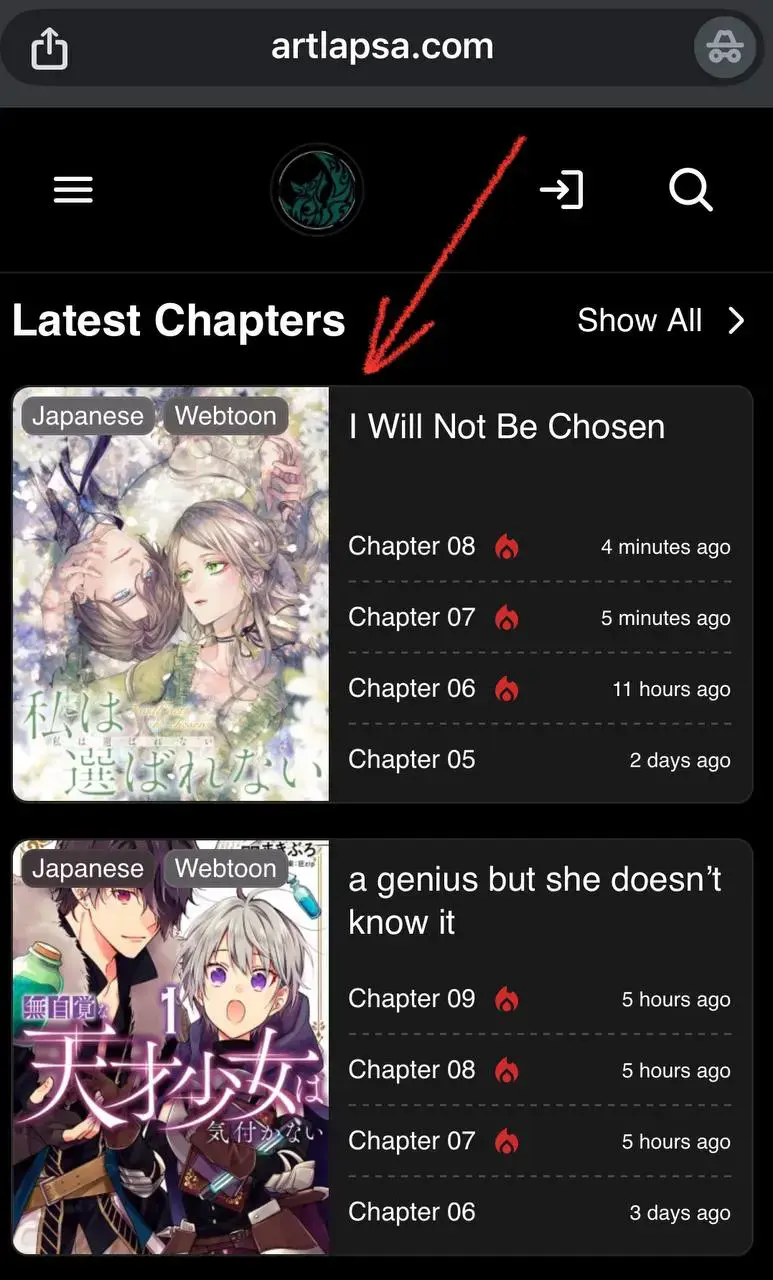 Read Watashi wa Erabarenai Manga Online