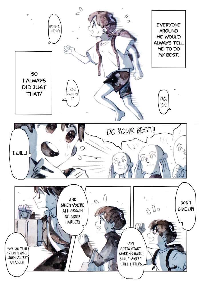 Read We Live In A World Filled With Pain Manga Online