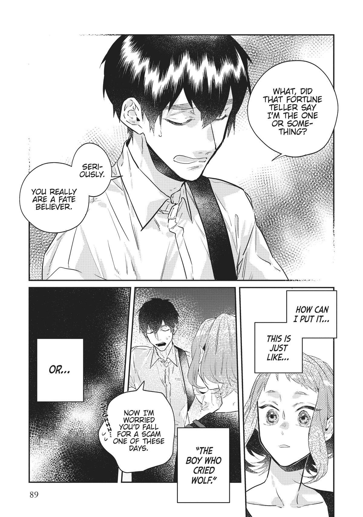 Read What He Who Doesn't Believe in Fate Says Manga Online