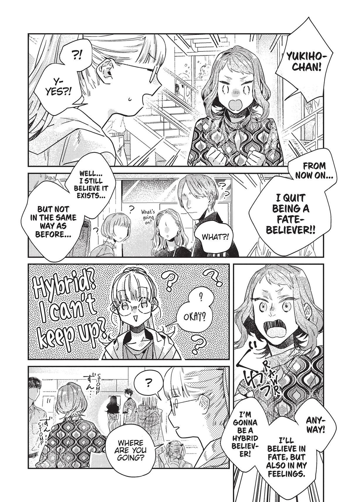 Read What He Who Doesn't Believe in Fate Says Manga Online