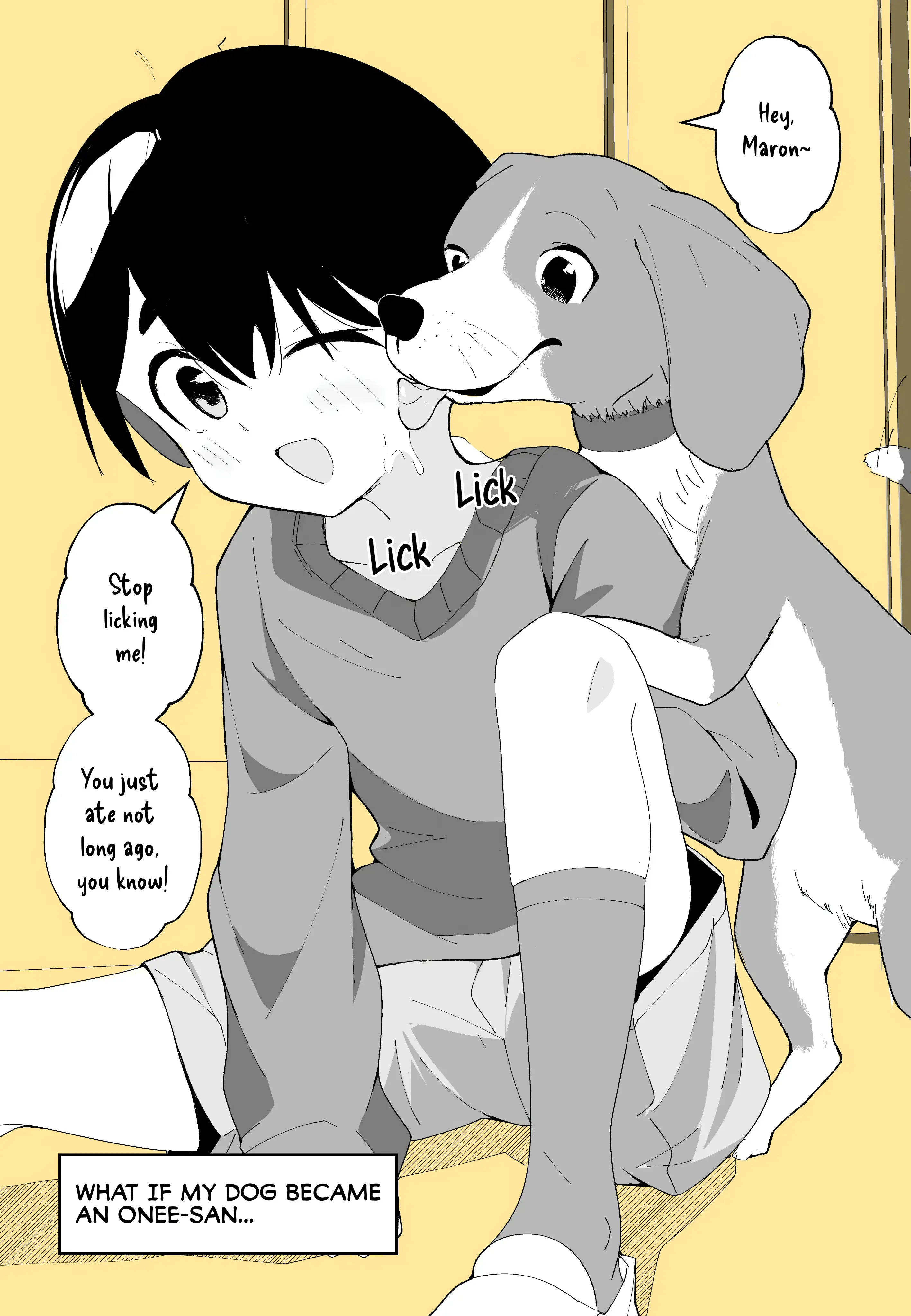 Read What If My Dog Became an Onee-san...- Manga Online