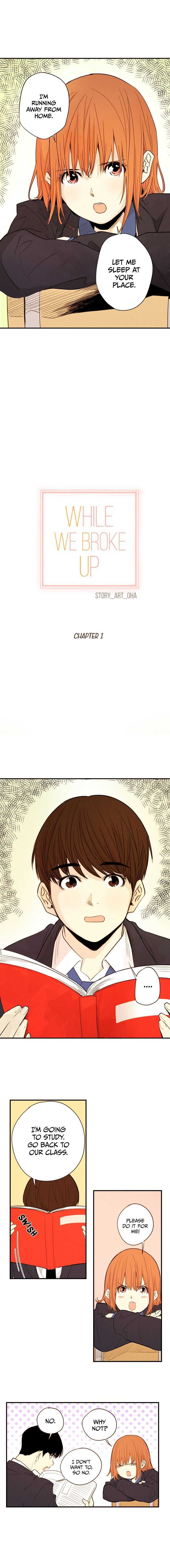 Read While We Broke Up Manga Online