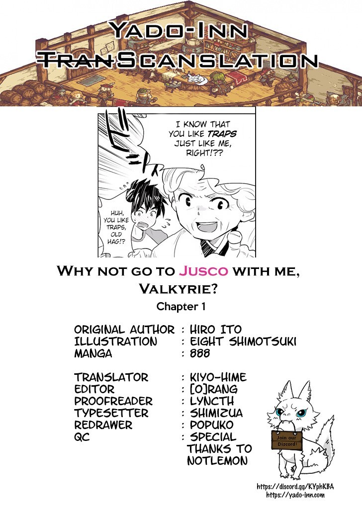 Read Why not go to JUSCO with me, Valkyrie- Manga Online