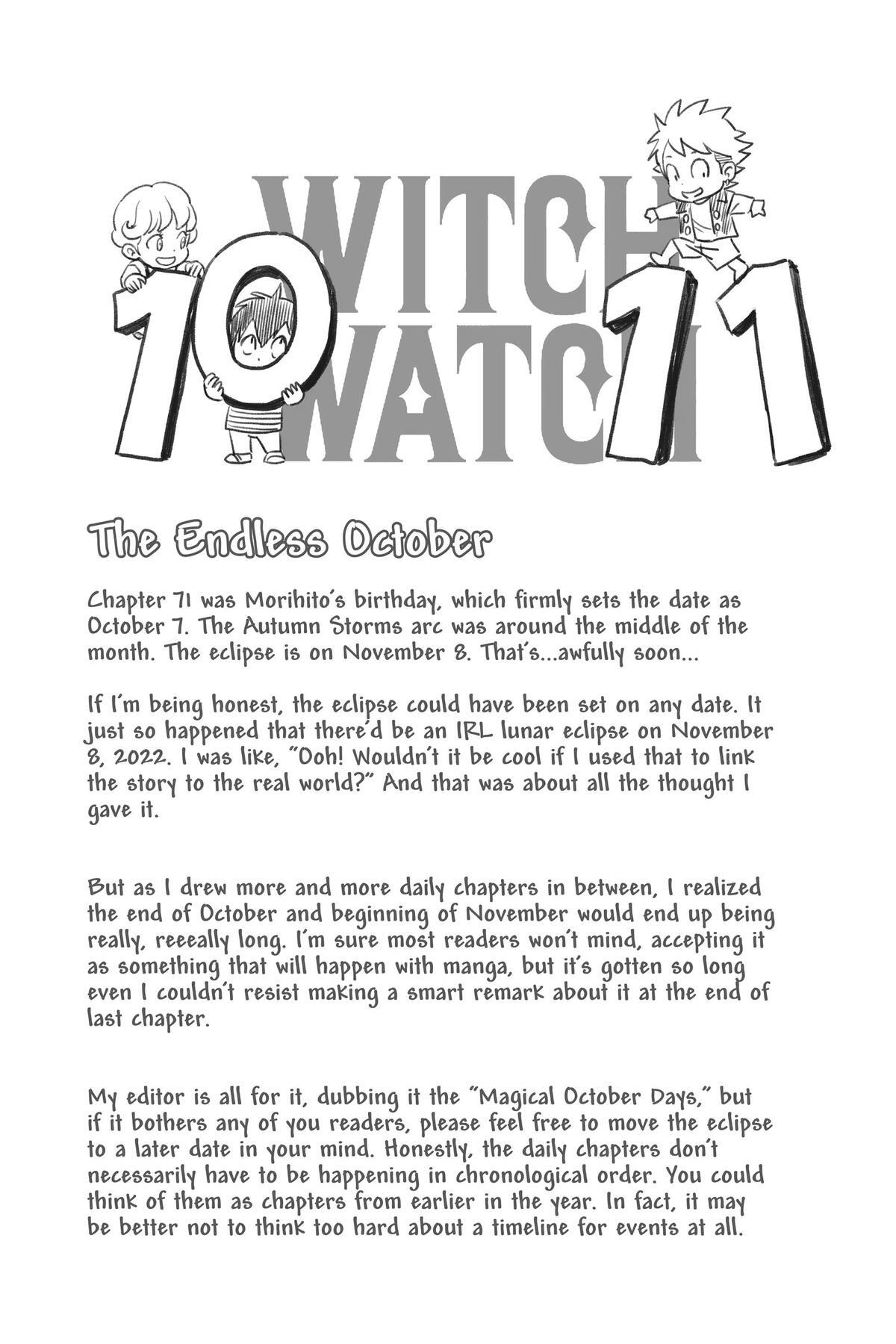 Read Witch Watch Manga Online