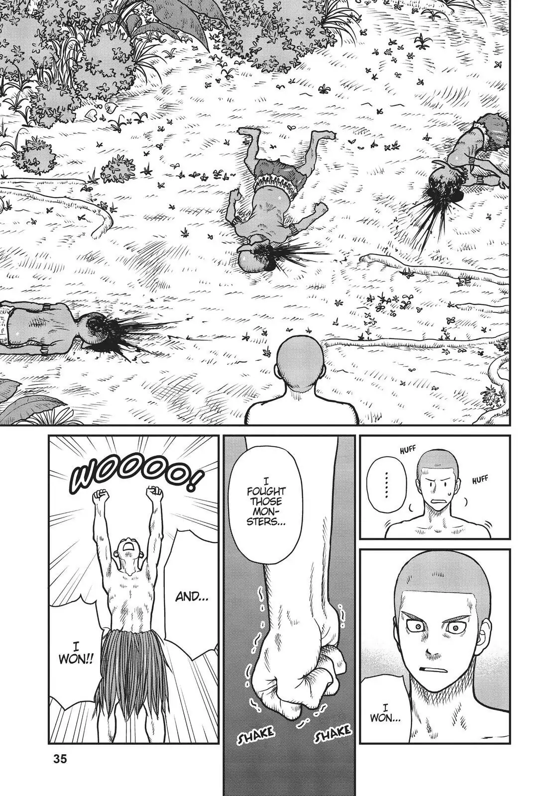 Read Yajin Tensei Karate Survivor in Another World Manga Online