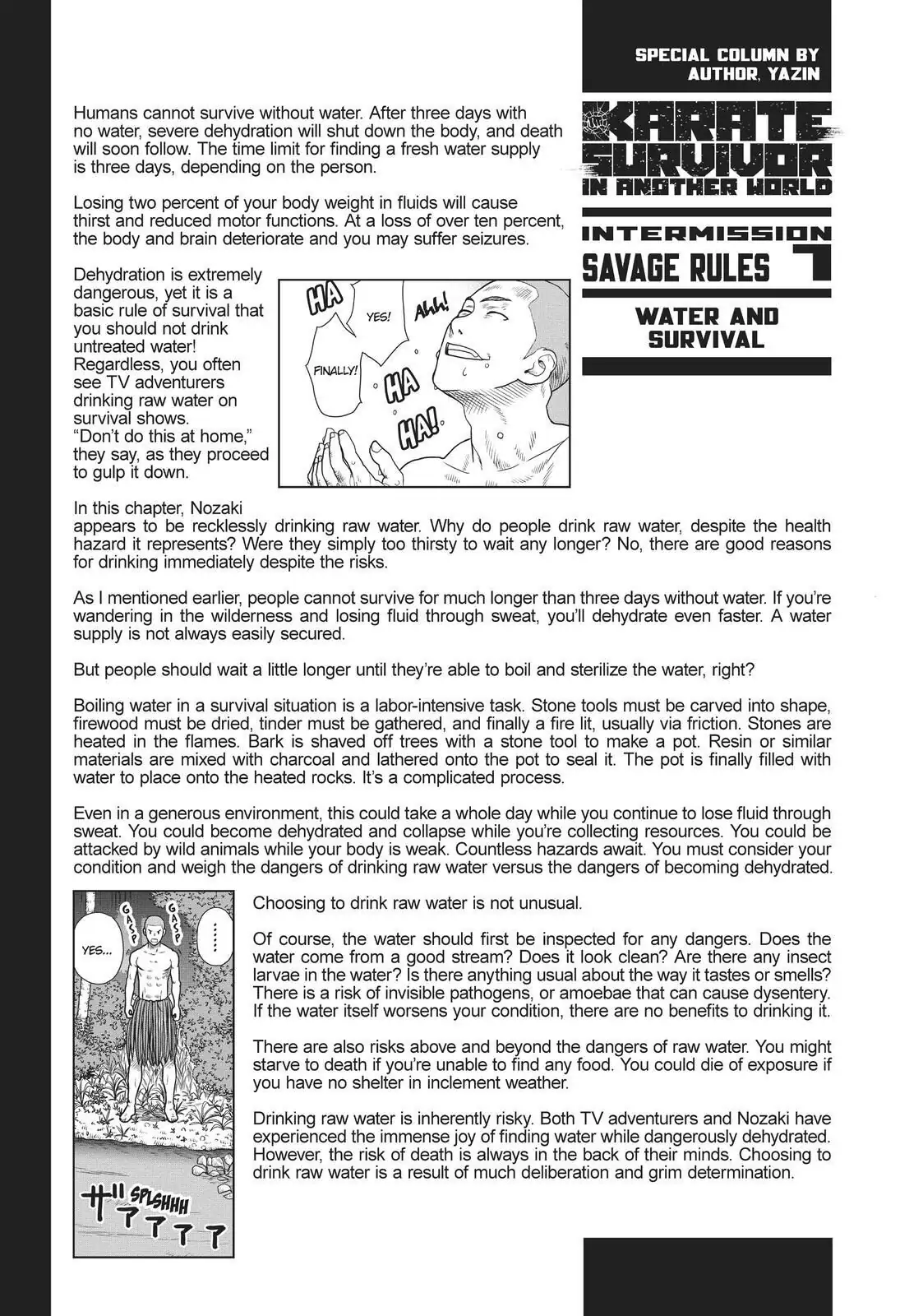 Read Yajin Tensei Karate Survivor in Another World Manga Online