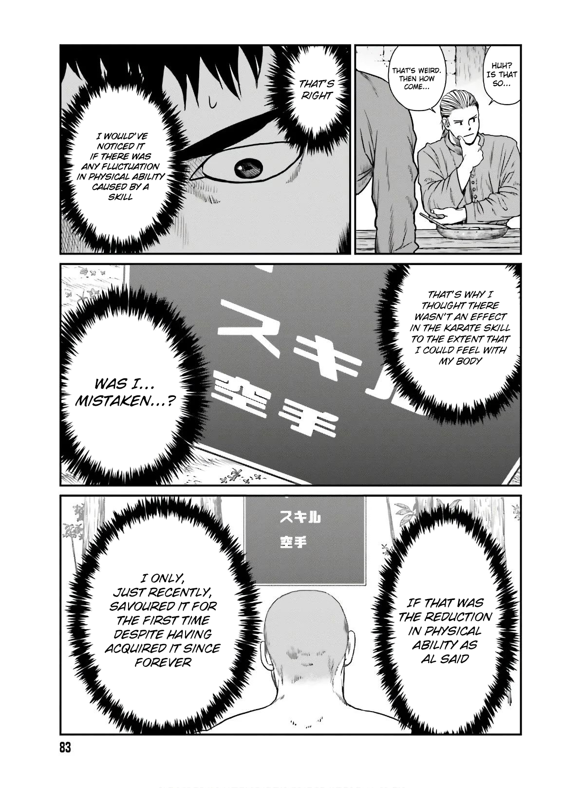 Read Yajin Tensei Karate Survivor in Another World Manga Online