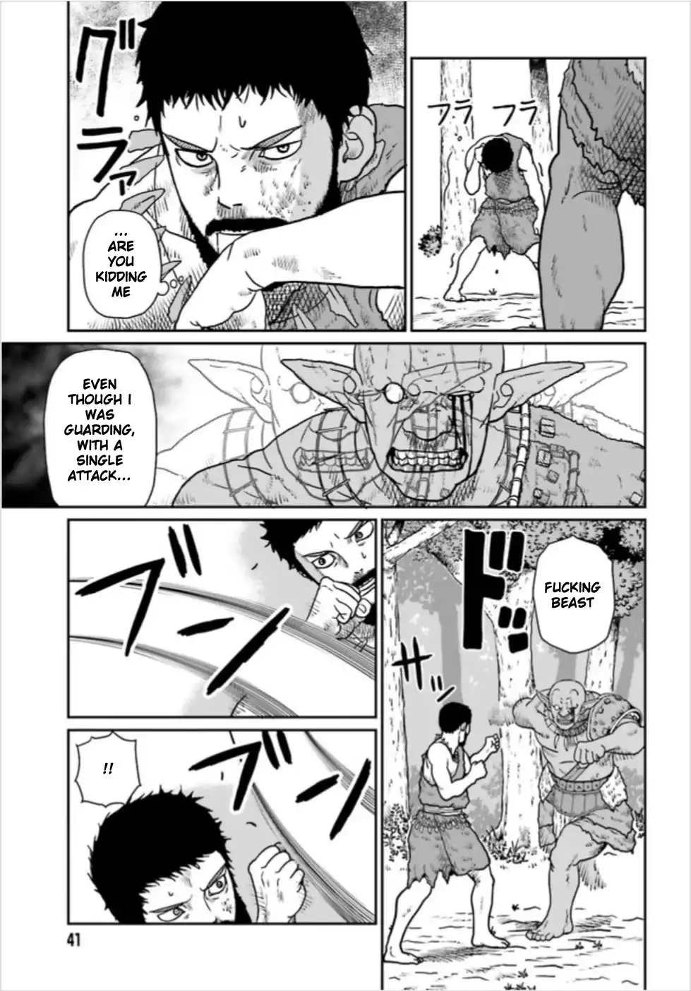 Read Yajin Tensei Karate Survivor in Another World Manga Online