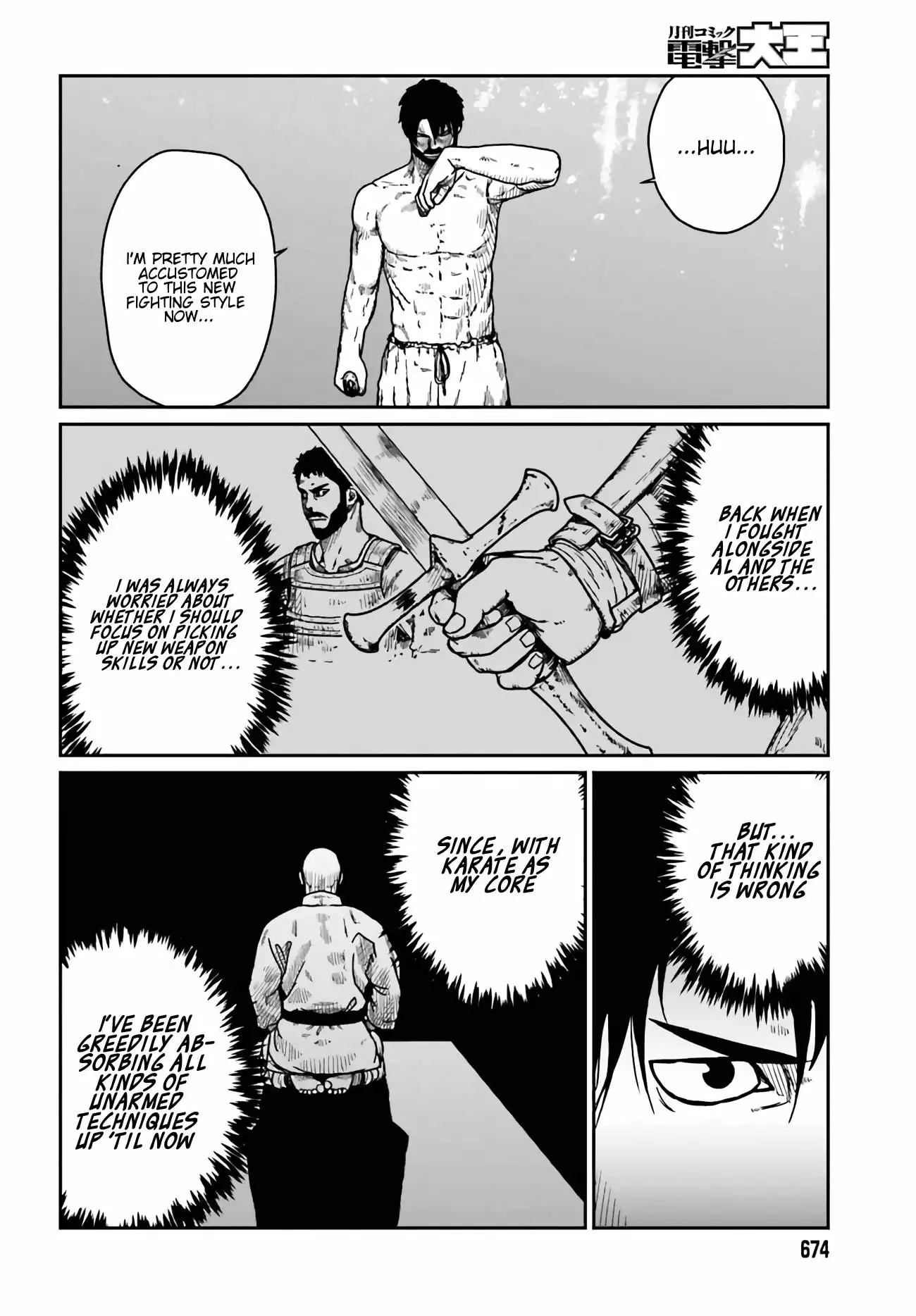 Read Yajin Tensei Karate Survivor in Another World Manga Online