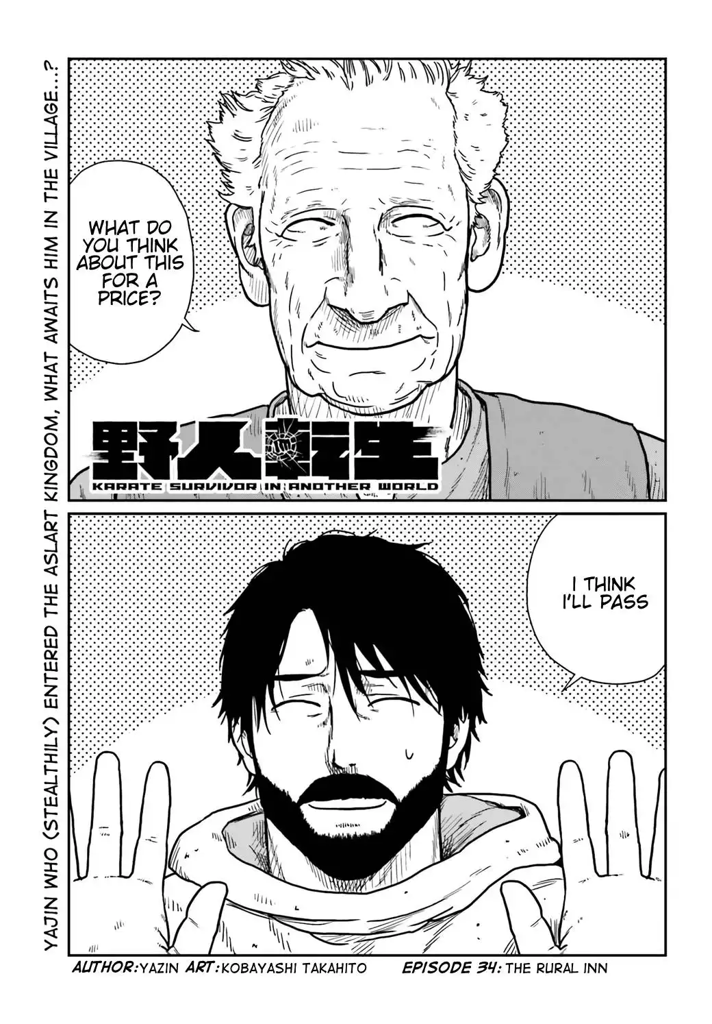 Read Yajin Tensei Karate Survivor in Another World Manga Online
