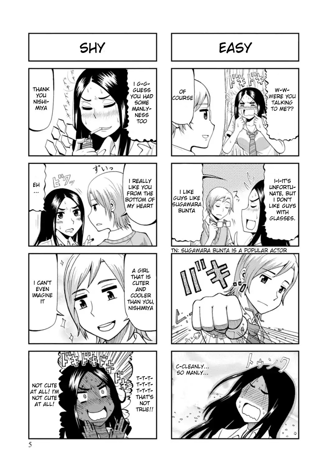 Read Yankee Nishimiya-san wa Choroi Manga Online