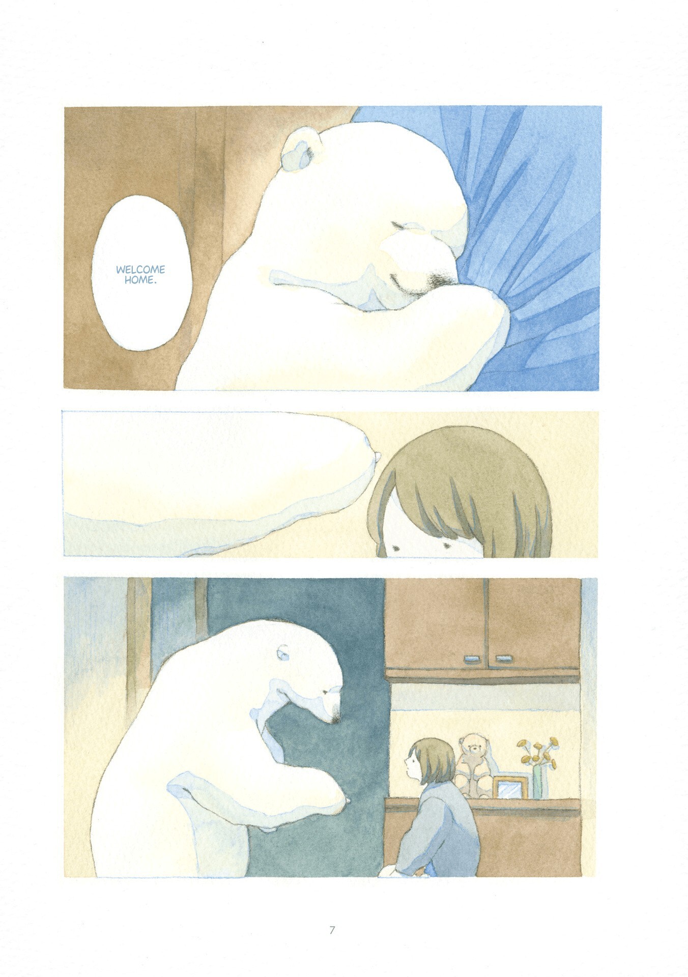 Read Yasashii Shirokuma Manga Online