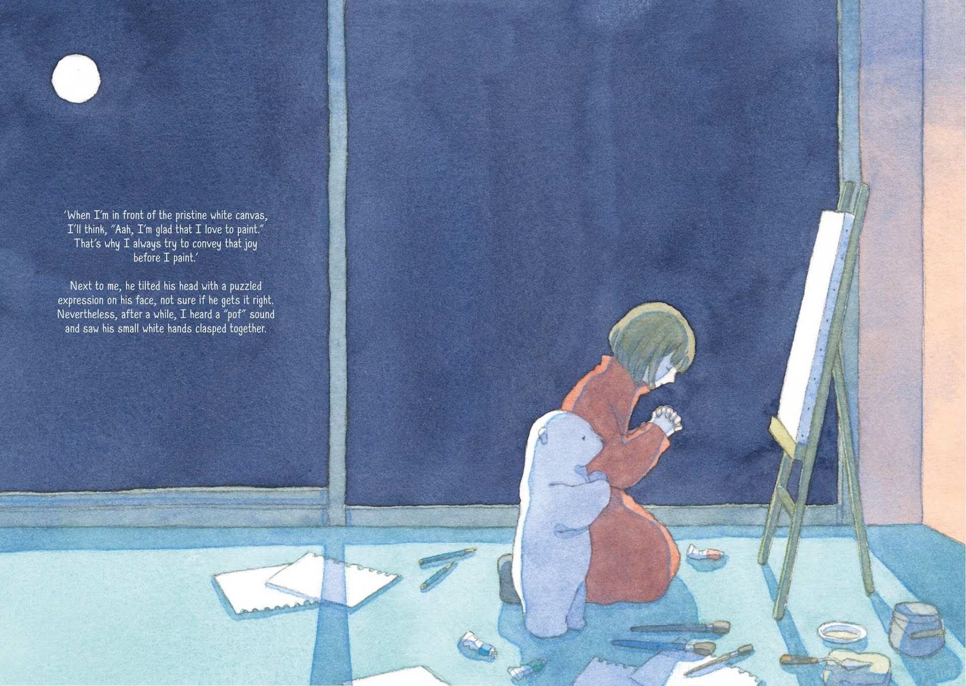 Read Yasashii Shirokuma Manga Online