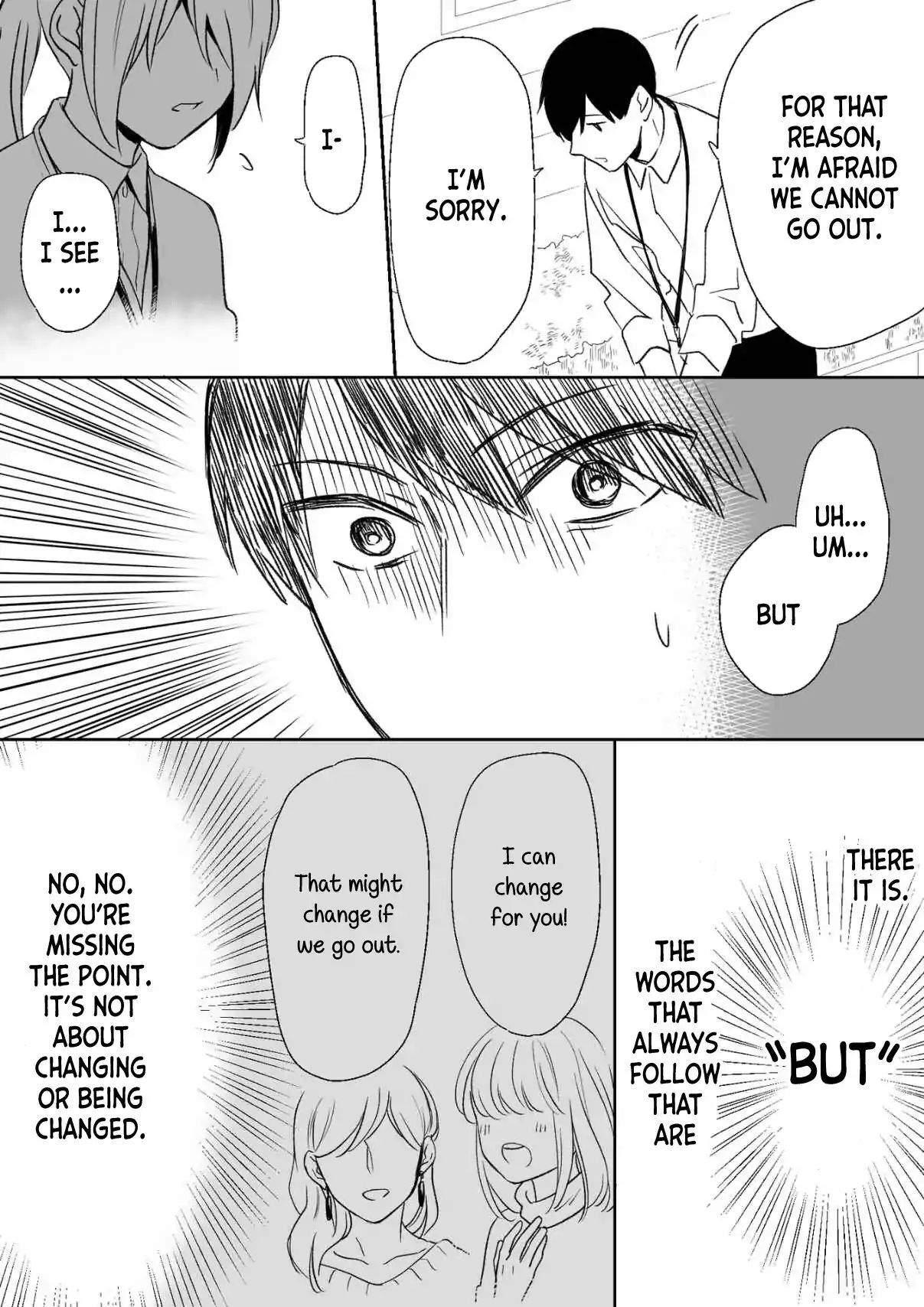 Read Yin Yori Danjou wa Nakanaka Susumenai Manga Online