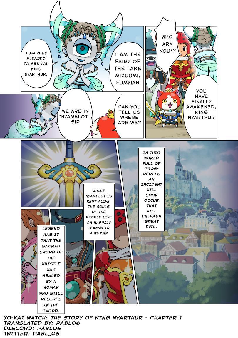 Read Yo-kai Watch- The Story of King Nyarthur Manga Online