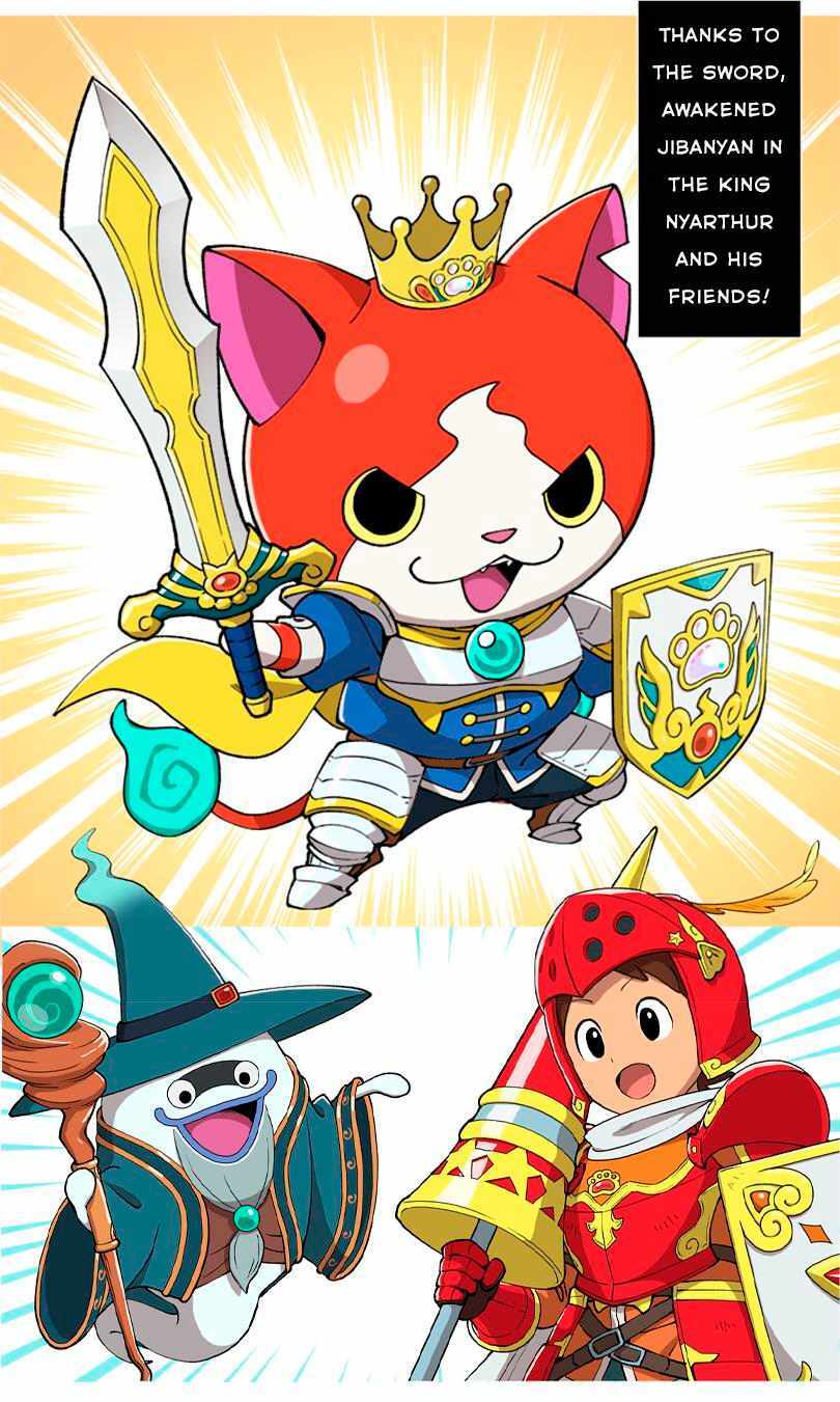 Read Yo-kai Watch- The Story of King Nyarthur Manga Online