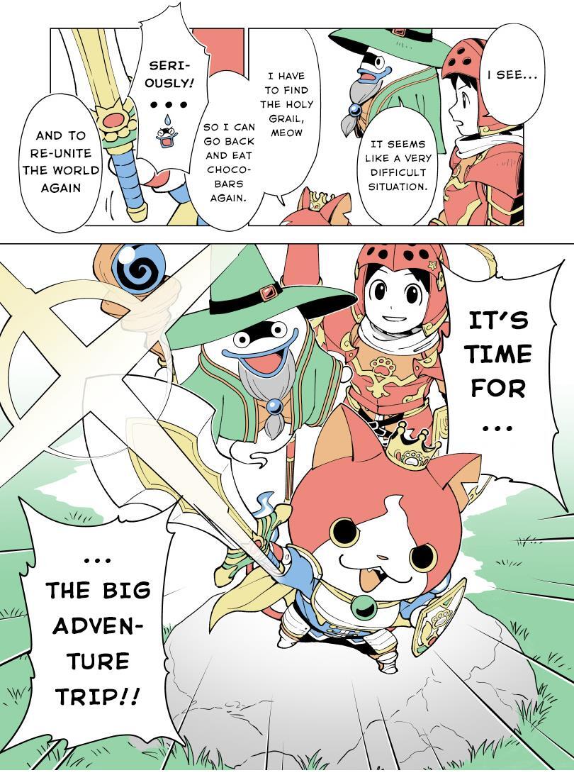Read Yo-kai Watch- The Story of King Nyarthur Manga Online