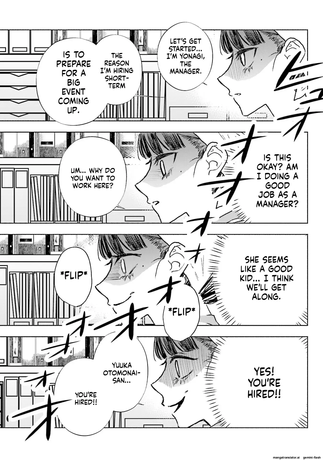 Read Yonagi-san no Yonayona Gyoza Manga Online