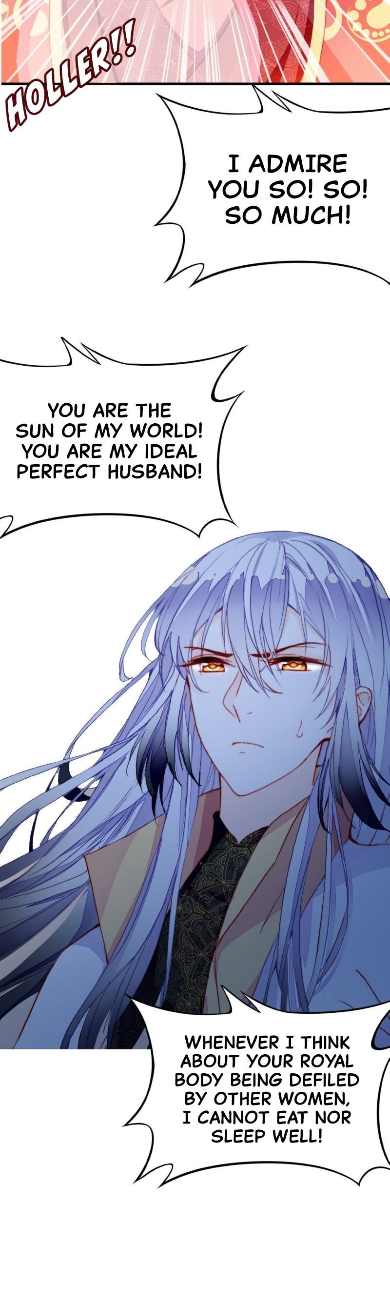 Read Your Mask is Falling Off, Your Majesty Manga Online