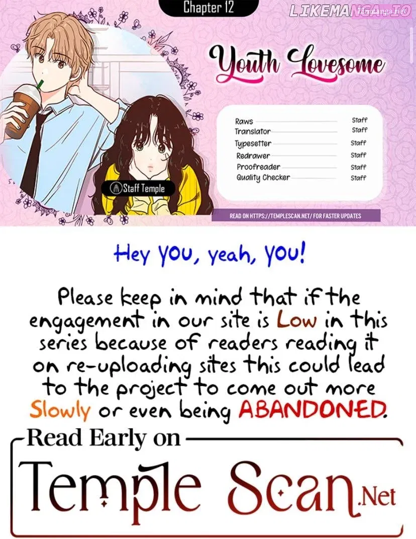 Read Youth Lovesome Manga Online