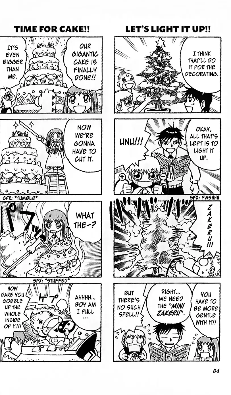 Read Zatch Bell!! - 4Koma Special Manga Online
