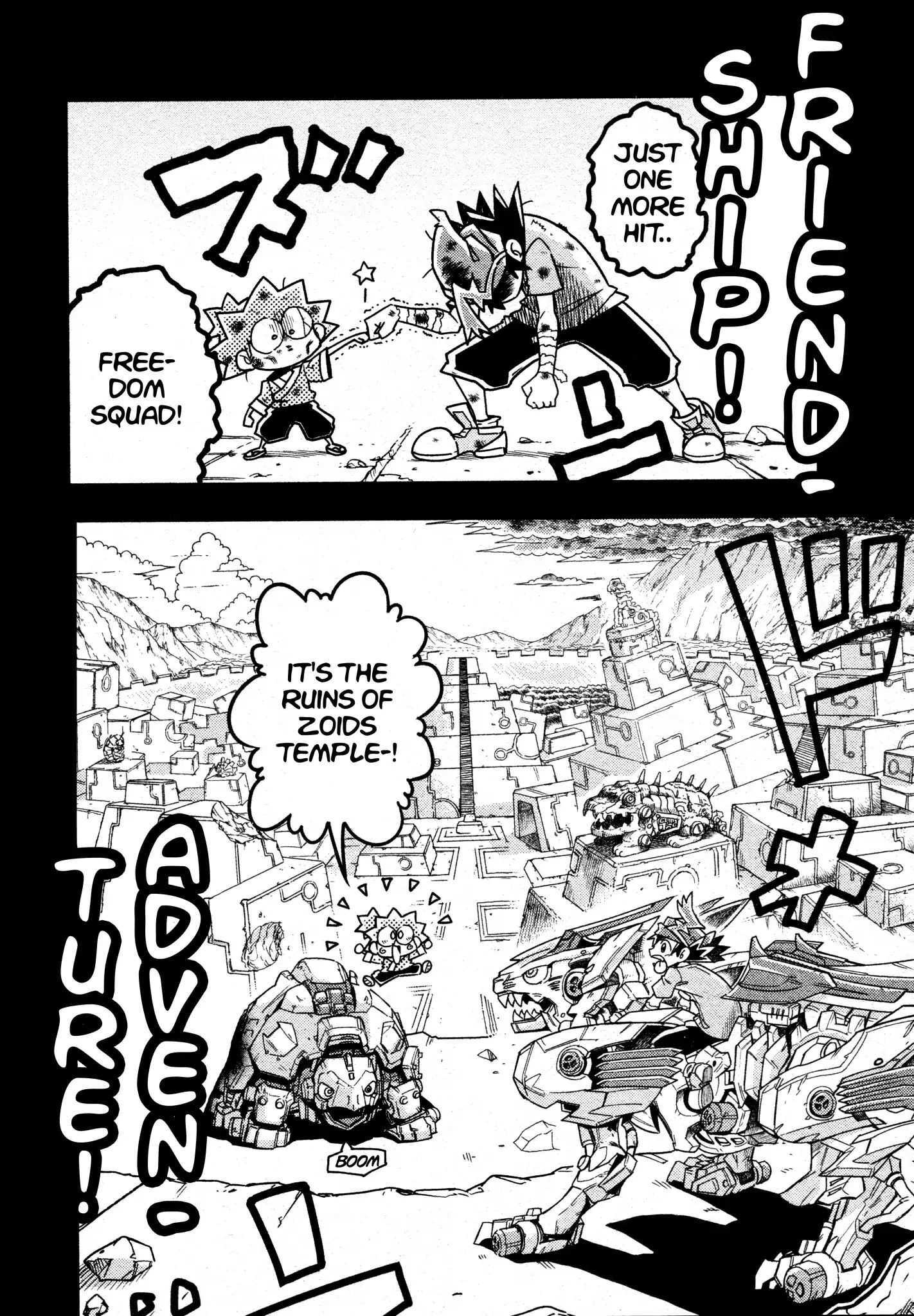 Read Zoids Wild Manga Online