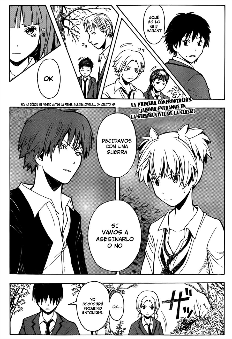 Read Ansatsu Kyoshitsu ES Manga Online