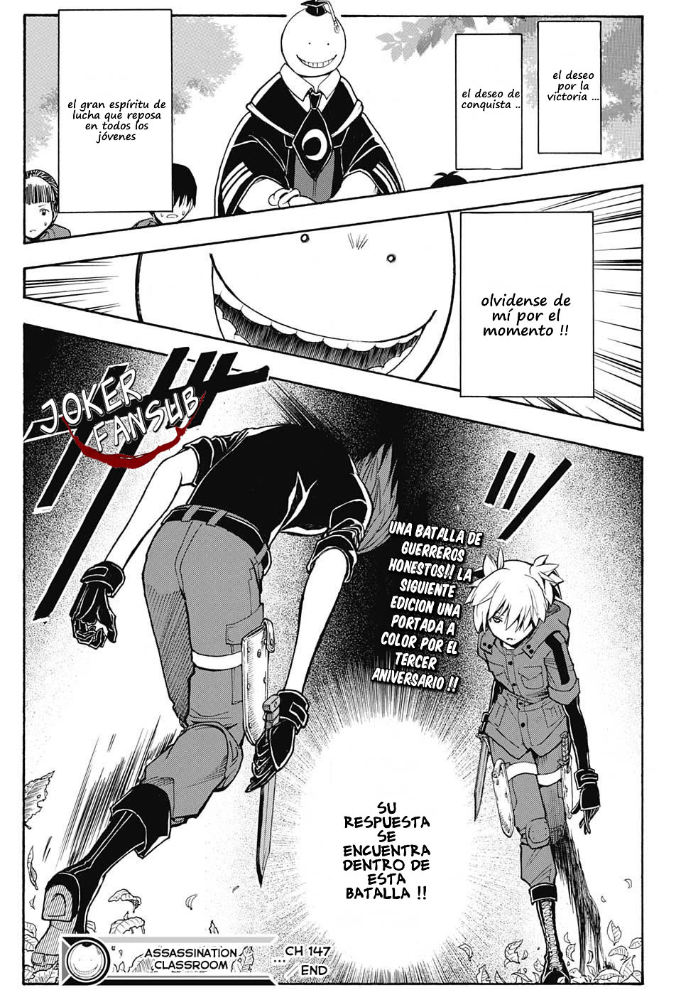 Read Ansatsu Kyoshitsu ES Manga Online