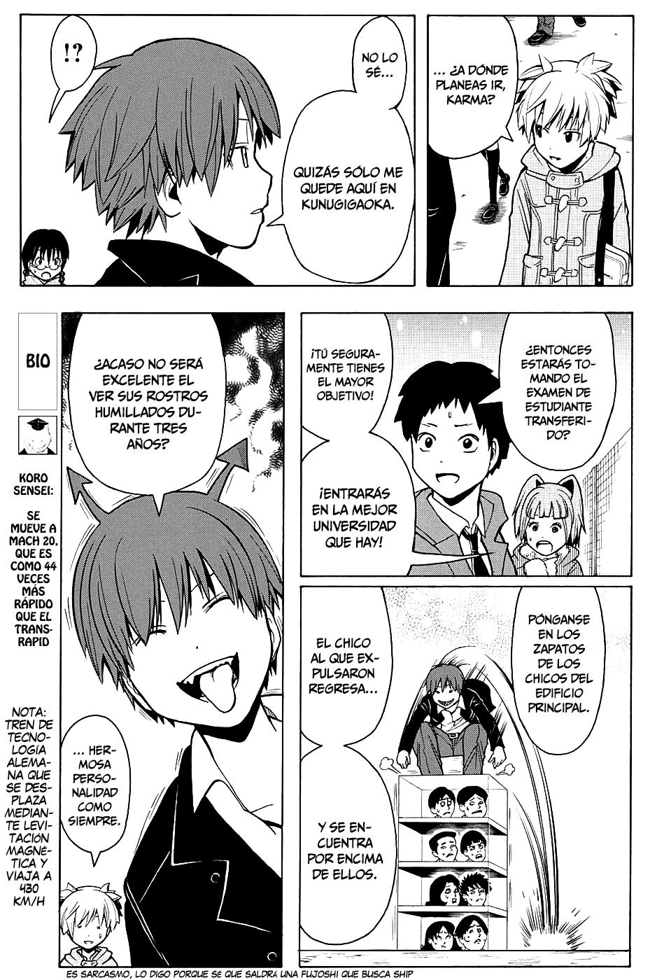 Read Ansatsu Kyoshitsu ES Manga Online